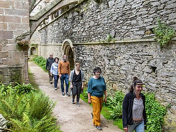 Visites à l'abbaye de Beauport